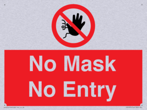 No Mask No Entry